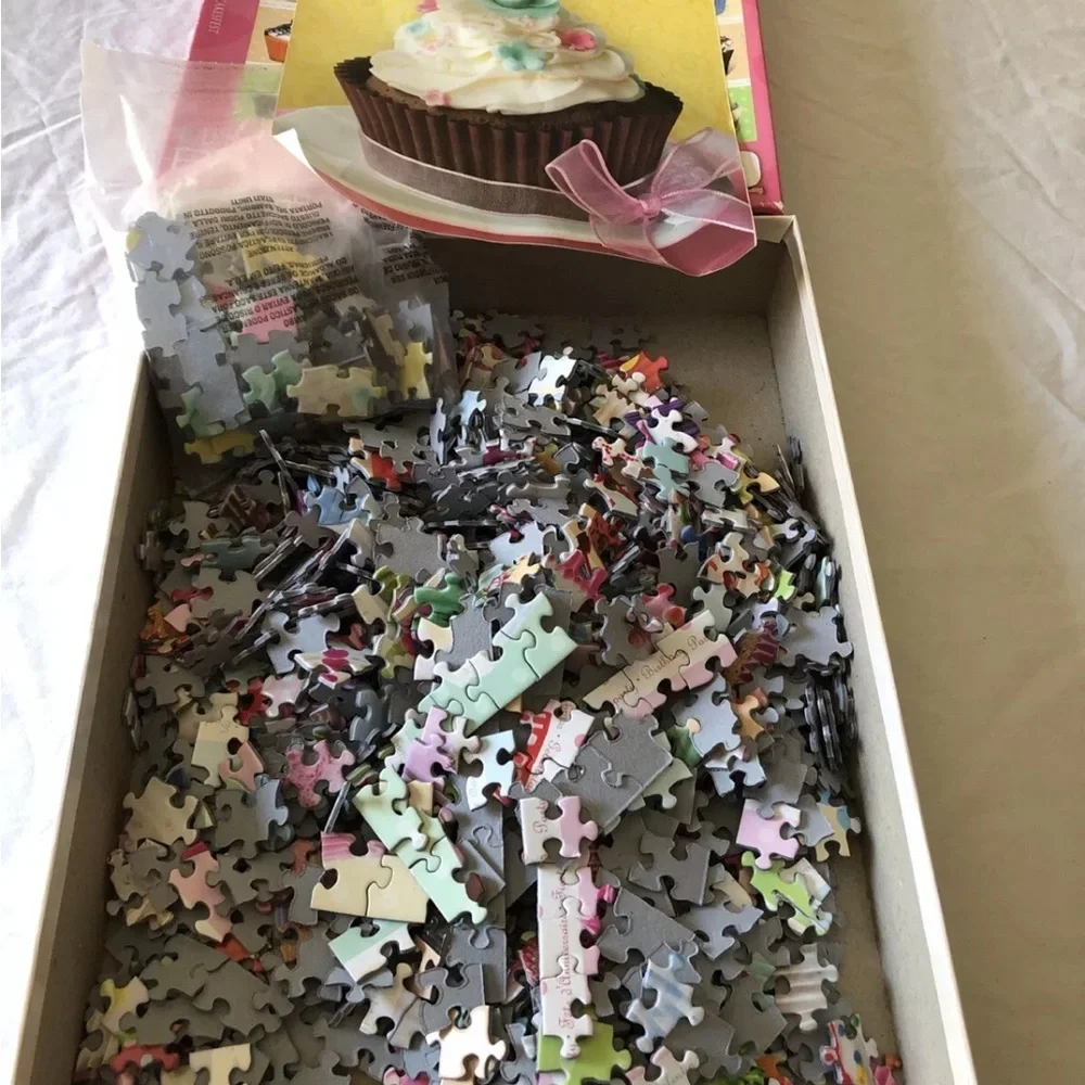 Eurographics 1000 Pc Puzzle “Cupcake Celebration”, Complete